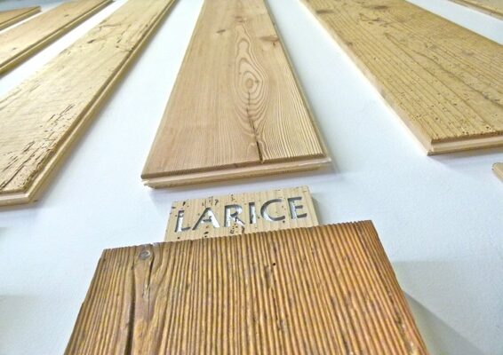 Pavimenti in Larice prima e dopo