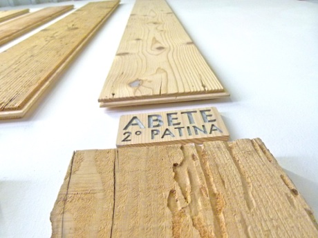 Pavimenti in Abete 2° patina prima e dopo